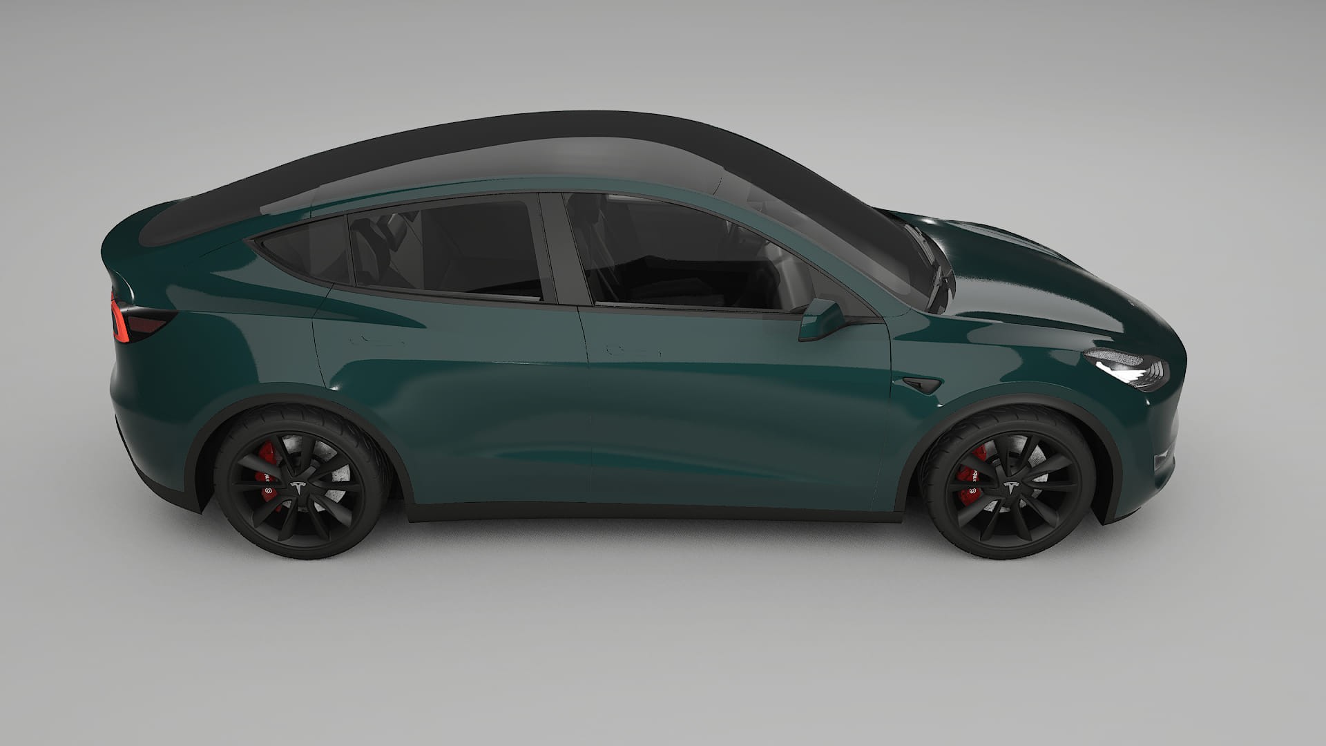 Tesla Model-Y TPU Paint Protection Film | INFERNO Color Change PPF Full Pre-Cut Kit