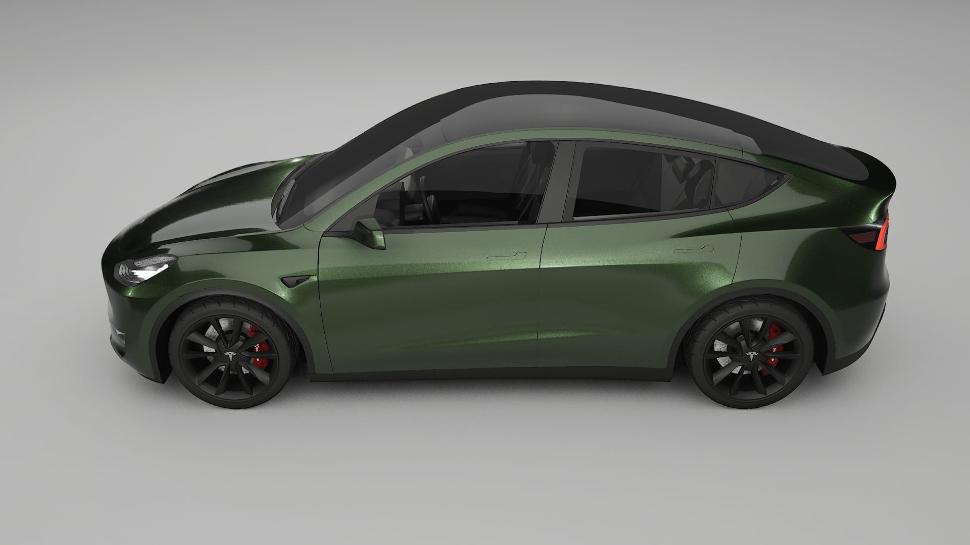 Tesla Model-Y TPU Paint Protection Film | LAGOON Color Change PPF Full Pre-Cut Kit