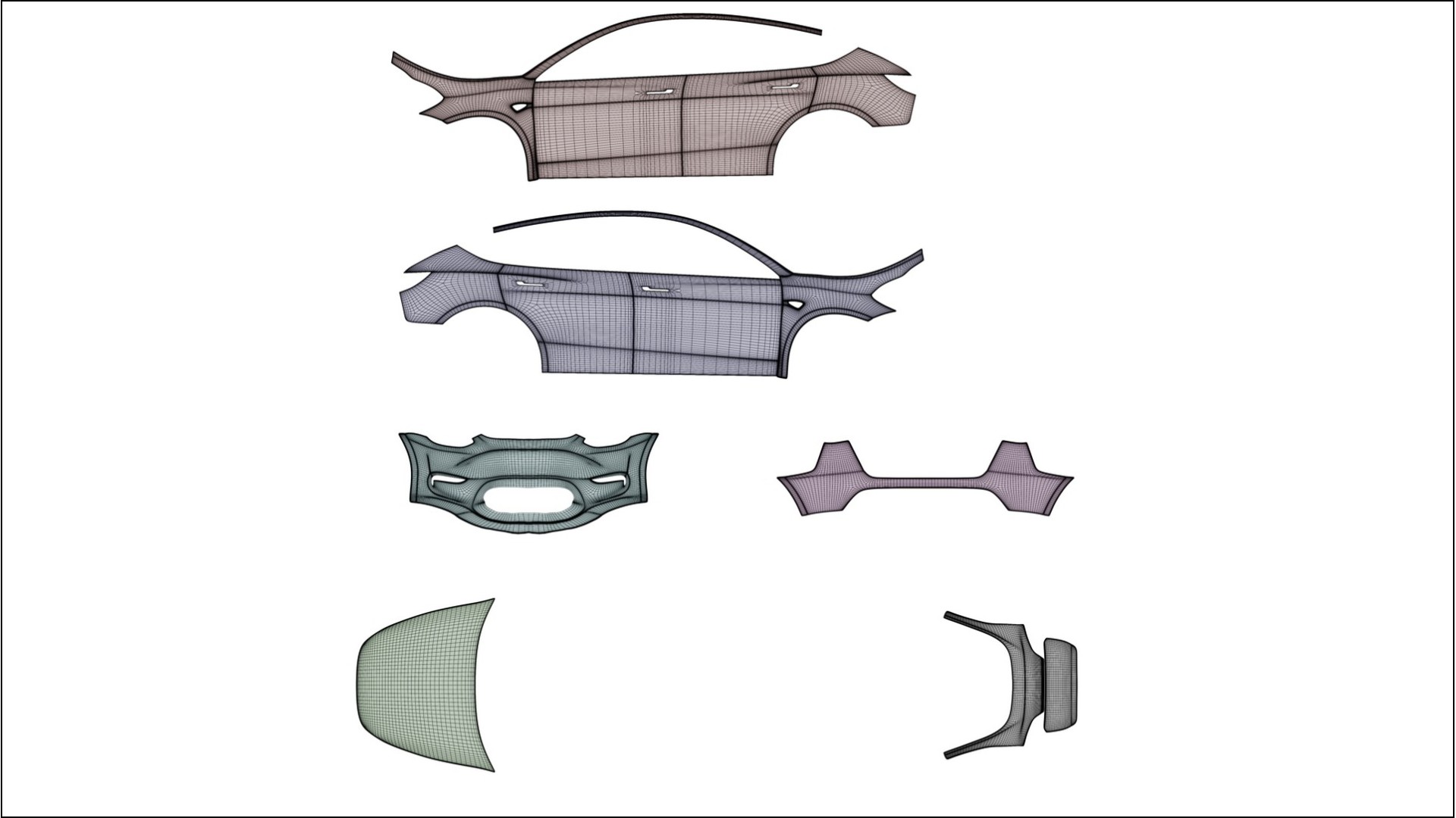 Tesla Model-Y TPU Paint Protection Film | FORGED S Color Change PPF Full Pre-Cut Kit