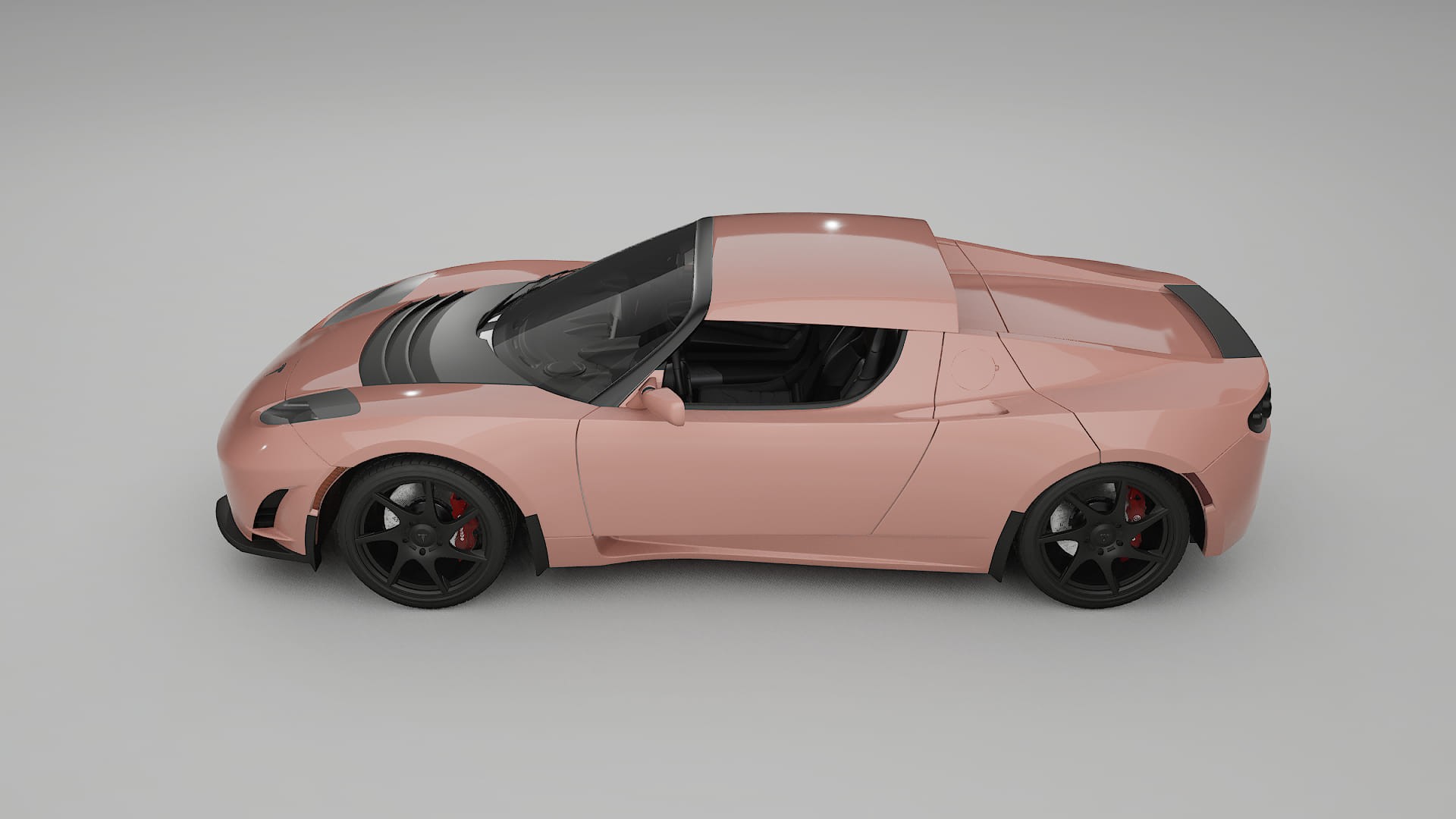 Tesla Roadster 2.5 TPU Paint Protection Film | BLUSH Color Change PPF Full Pre-Cut Kit