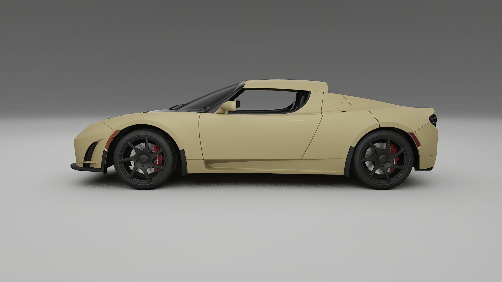 Tesla Roadster 2.5 TPU Paint Protection Film | SAND Color Change PPF Full Pre-Cut Kit