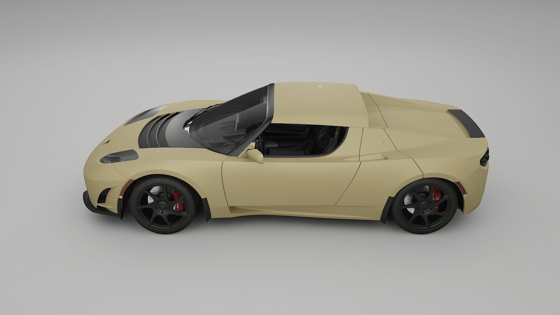 Tesla Roadster 2.5 TPU Paint Protection Film | SAND Color Change PPF Full Pre-Cut Kit