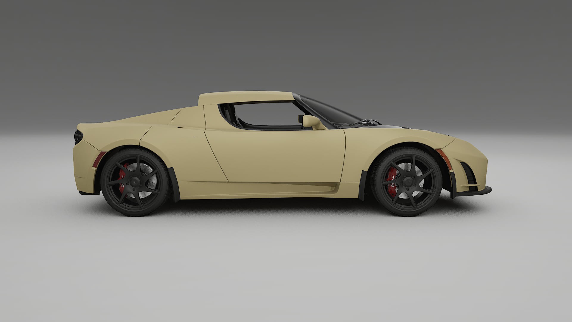 Tesla Roadster 2.5 TPU Paint Protection Film | SAND Color Change PPF Full Pre-Cut Kit