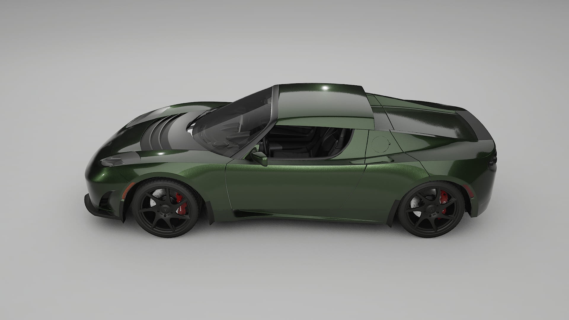 Tesla Roadster 2.5 TPU Paint Protection Film | LAGOON Color Change PPF Full Pre-Cut Kit