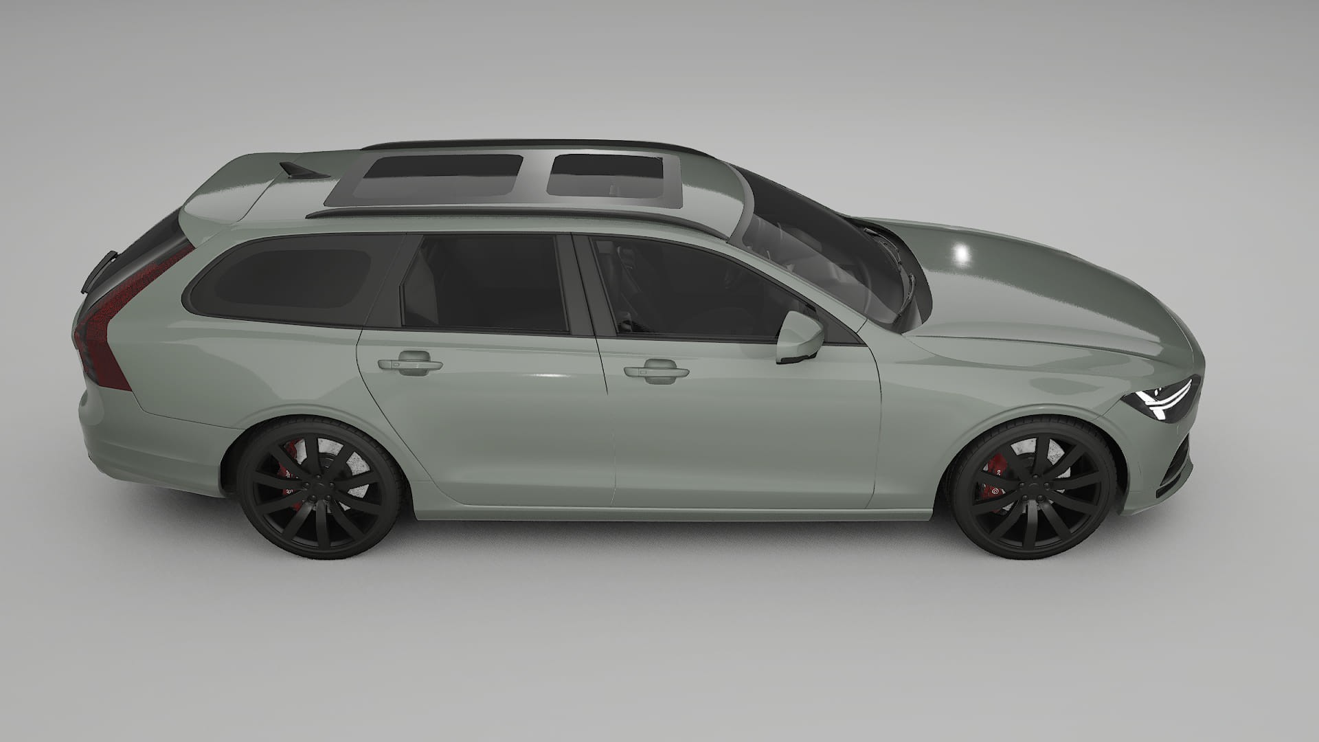 Volvo V90 P5 TPU Paint Protection Film | SLATE Color Change PPF Full Pre-Cut Kit