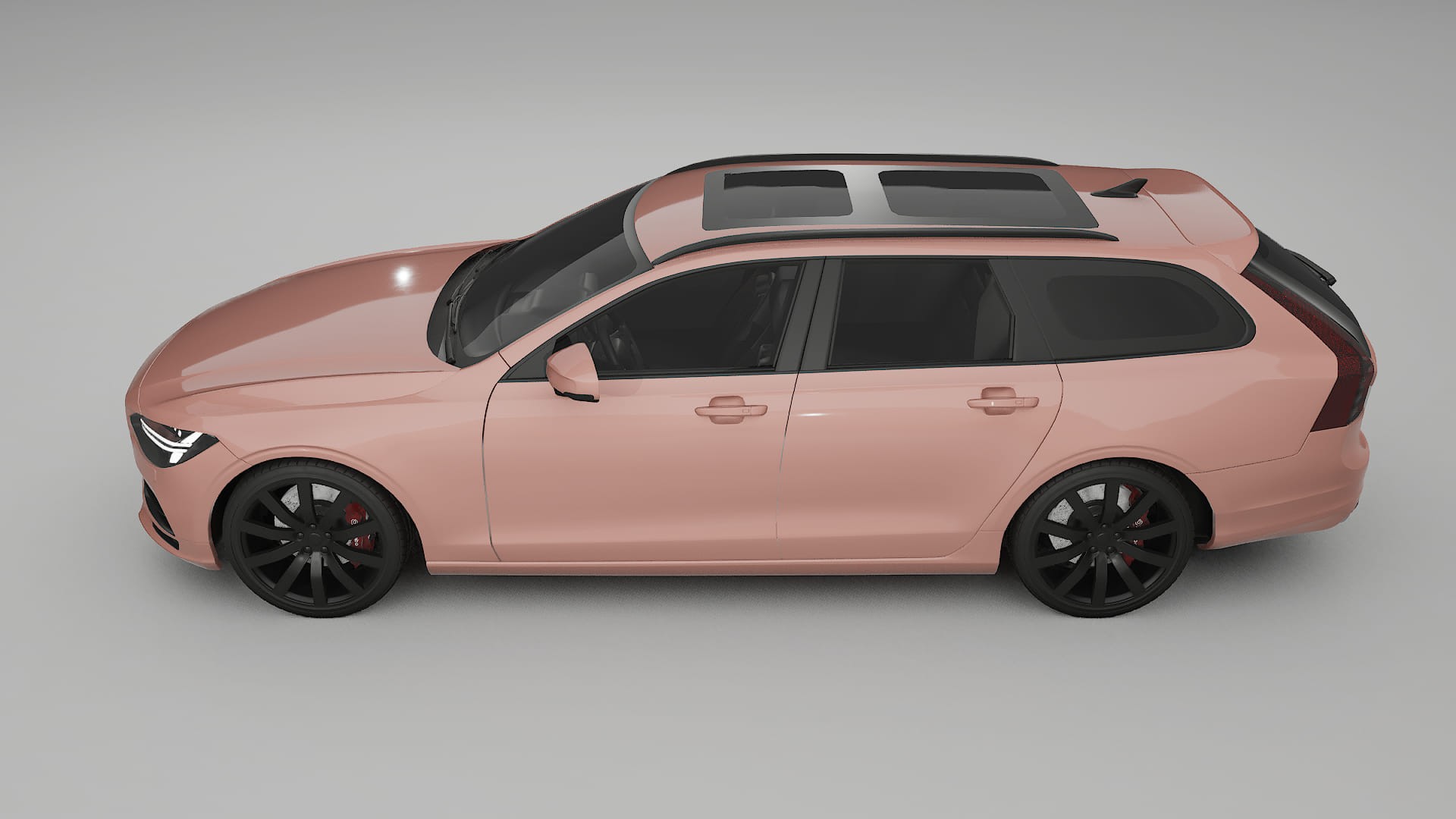 Volvo V90 P5 TPU Paint Protection Film | BLUSH Color Change PPF Full Pre-Cut Kit