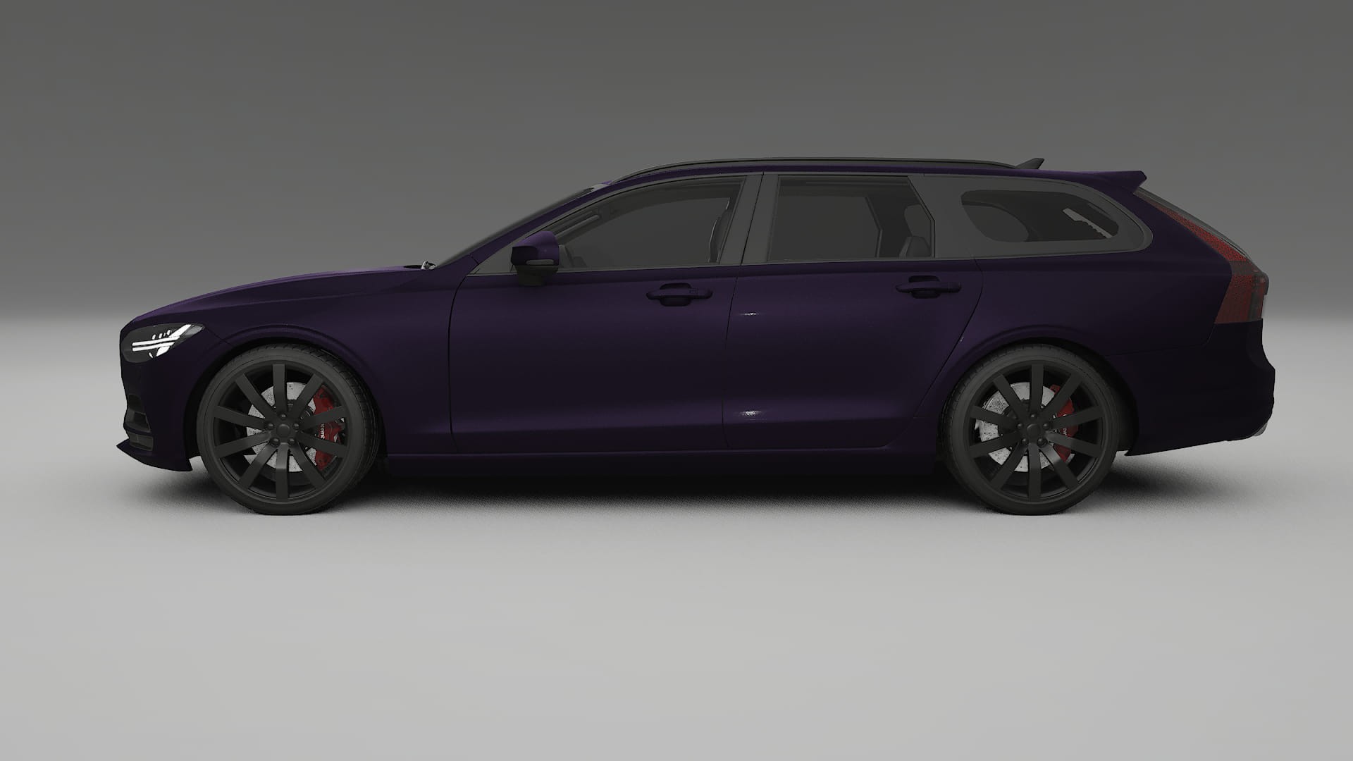 Volvo V90 P5 TPU Paint Protection Film | VIOLET Color Change PPF Full Pre-Cut Kit