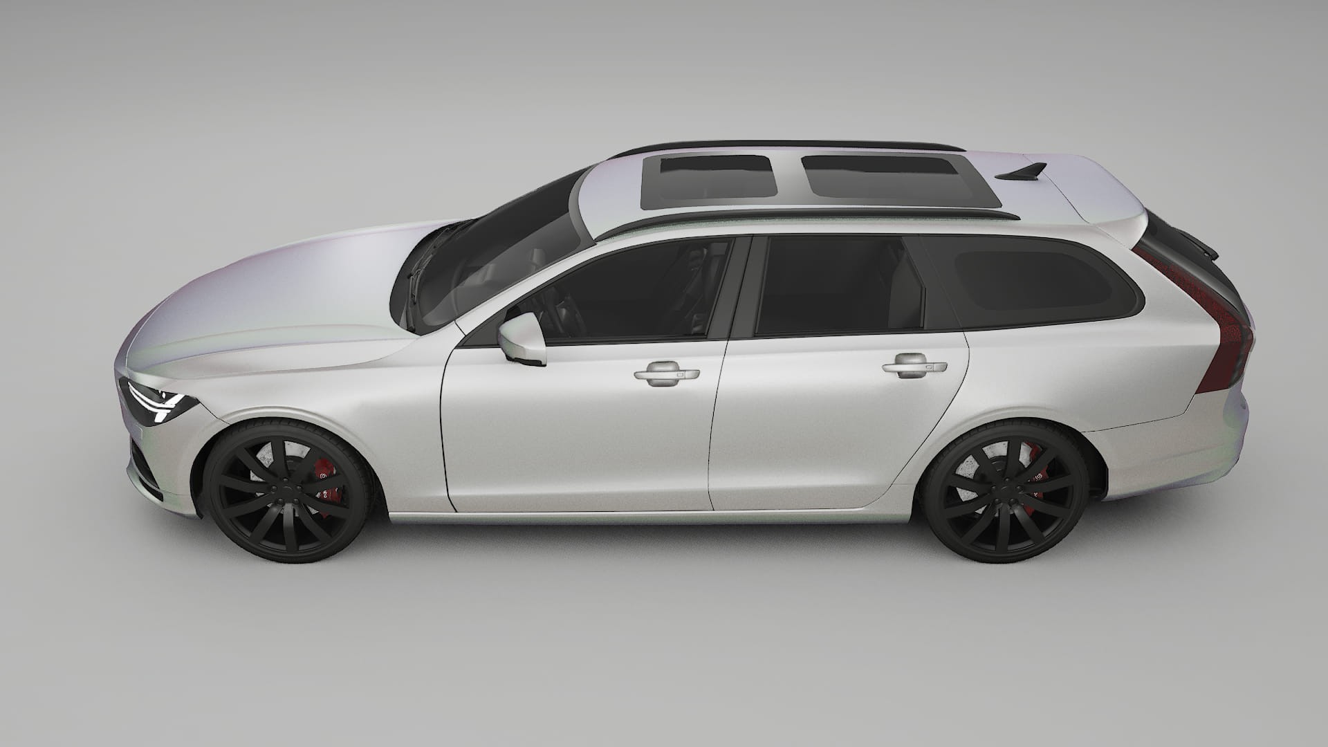 Volvo V90 P5 TPU Paint Protection Film | NEBULA Color Change PPF Full Pre-Cut Kit