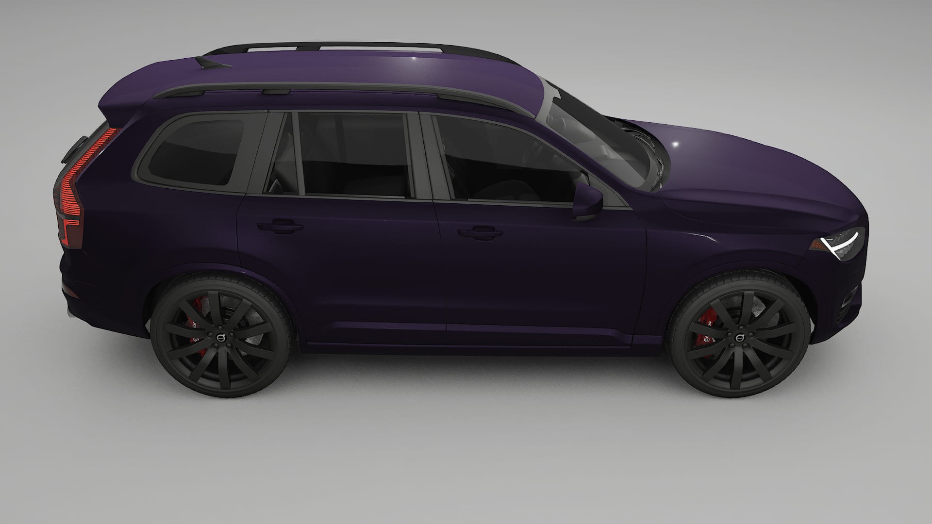 Volvo XC90 SPA TPU Paint Protection Film | VIOLET Color Change PPF Full Pre-Cut Kit