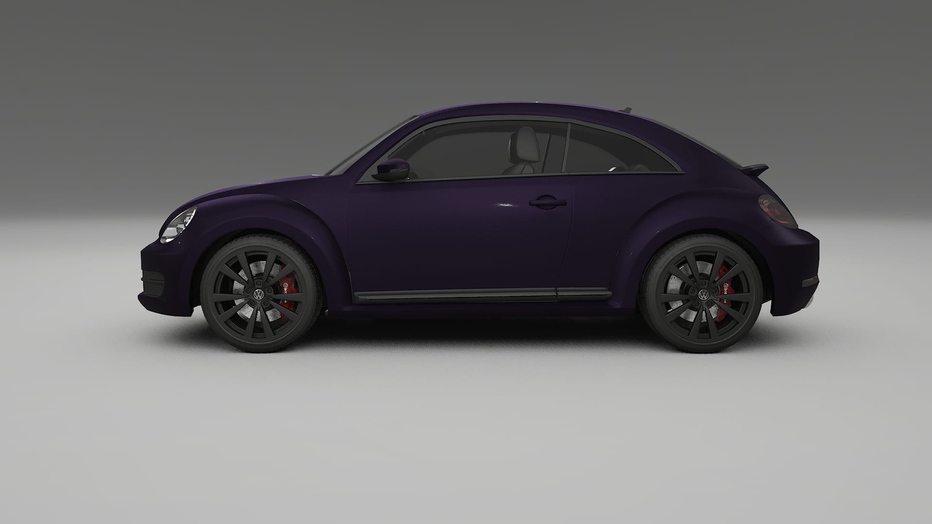 VW Beetle A5 prefacelift pre-LCI TPU Paint Protection Film | VIOLET Color Change PPF Full Pre-Cut Kit