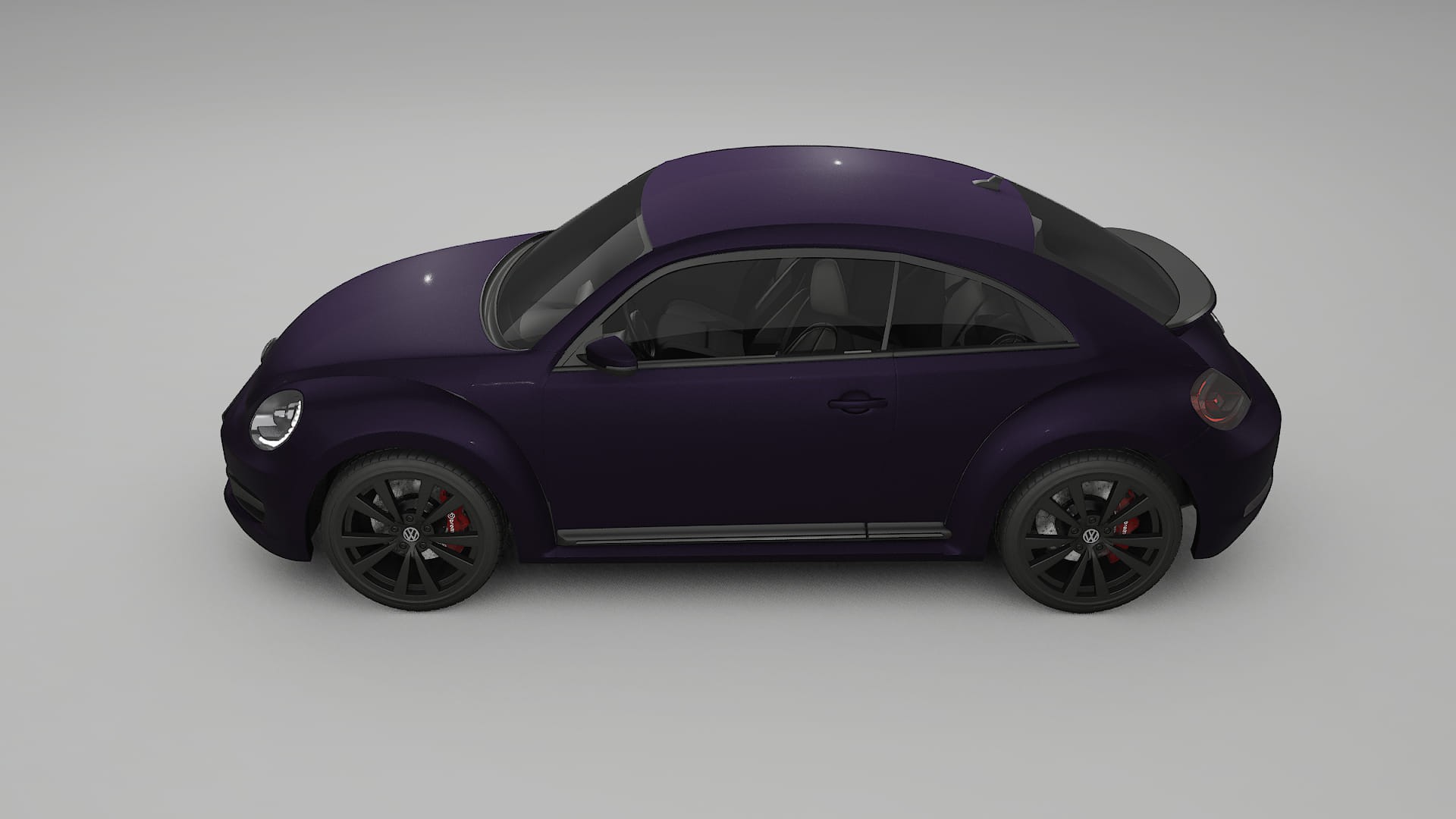 VW Beetle A5 prefacelift pre-LCI TPU Paint Protection Film | VIOLET Color Change PPF Full Pre-Cut Kit