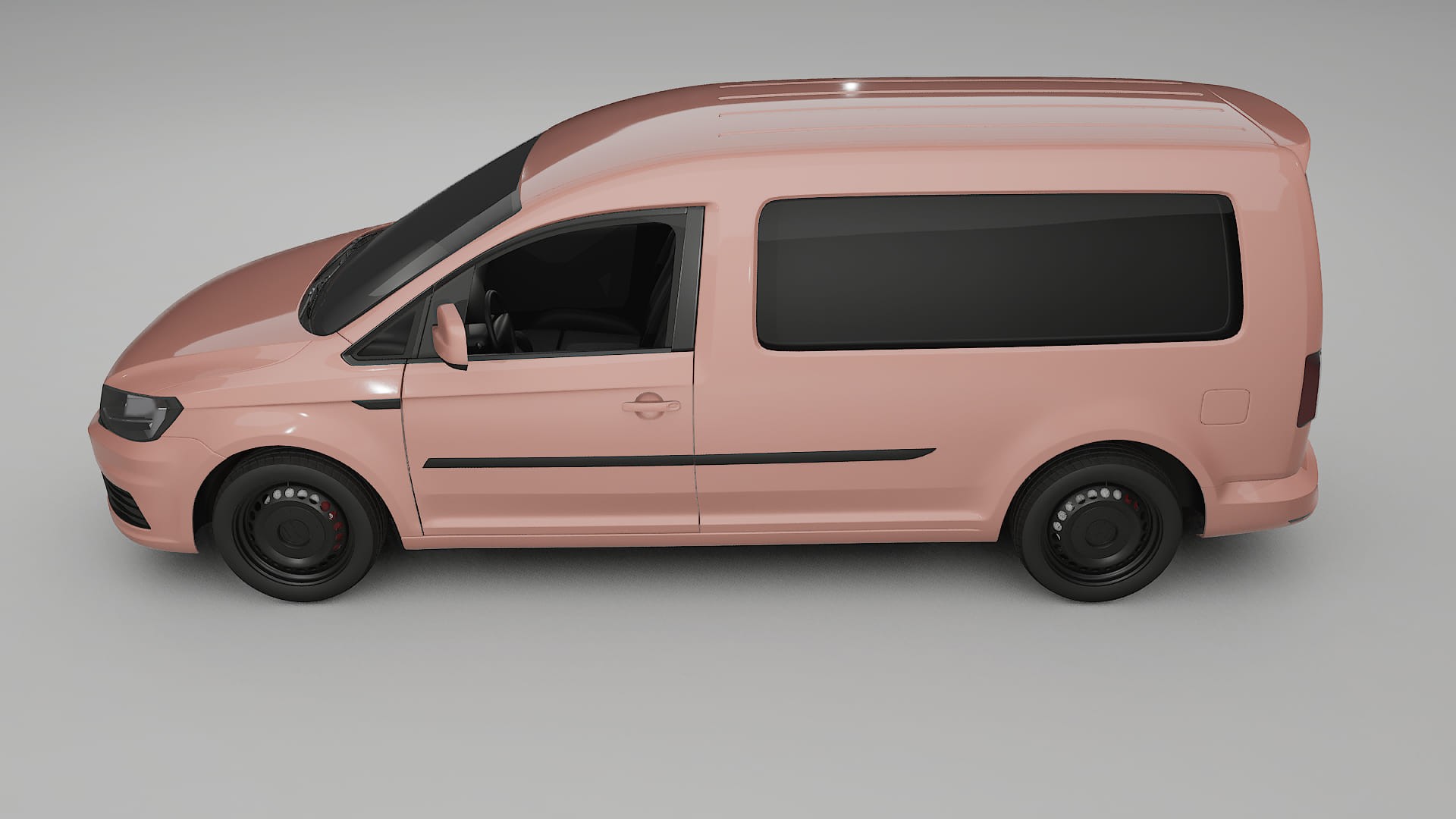 VW Caddy Maxi SB TPU Paint Protection Film | BLUSH Color Change PPF Full Pre-Cut Kit