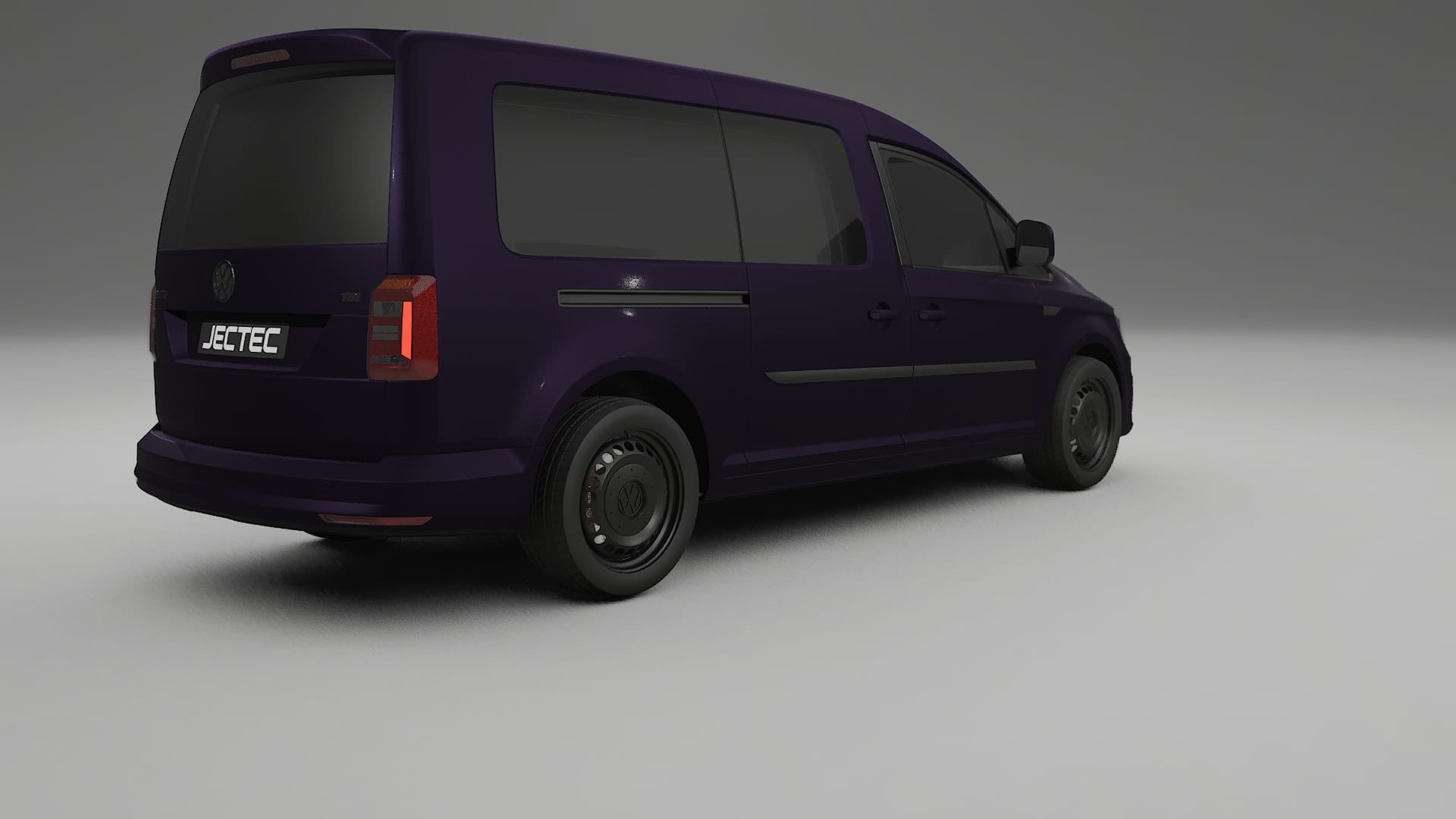 VW Caddy Maxi SB TPU Paint Protection Film | VIOLET Color Change PPF Full Pre-Cut Kit