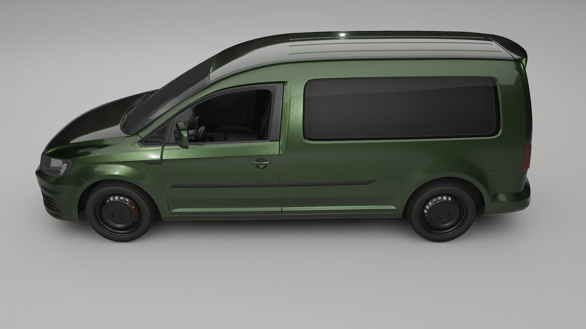 VW Caddy Maxi SB TPU Paint Protection Film | LAGOON Color Change PPF Full Pre-Cut Kit