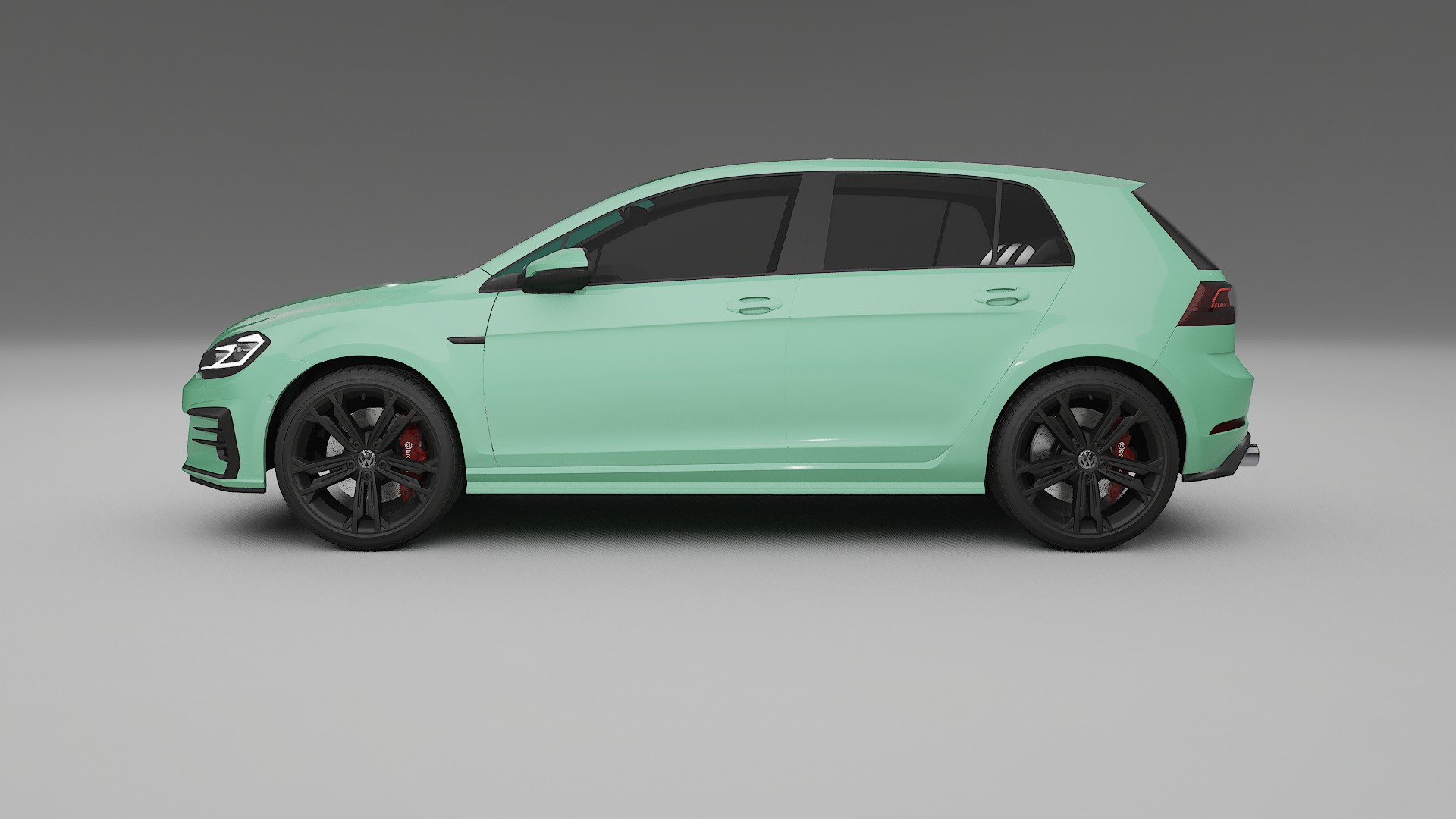 VW Golf Mk7 TPU Paint Protection Film | DUSTY Color Change PPF Full Pre-Cut Kit