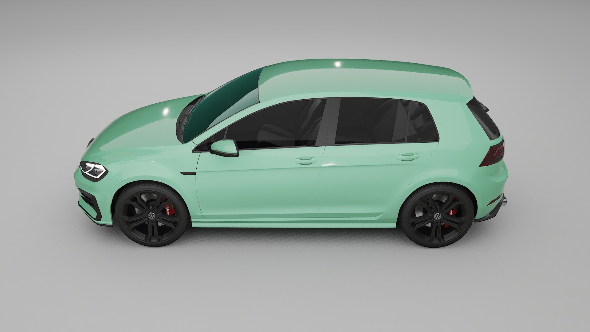 VW Golf Mk7 TPU Paint Protection Film | DUSTY Color Change PPF Full Pre-Cut Kit