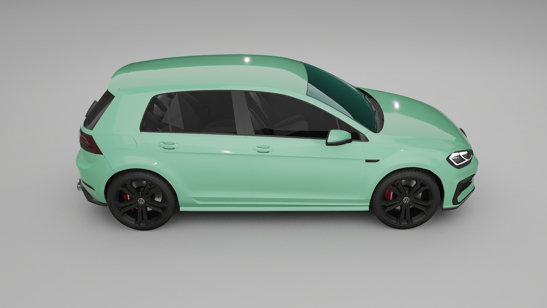 VW Golf Mk7 TPU Paint Protection Film | DUSTY Color Change PPF Full Pre-Cut Kit