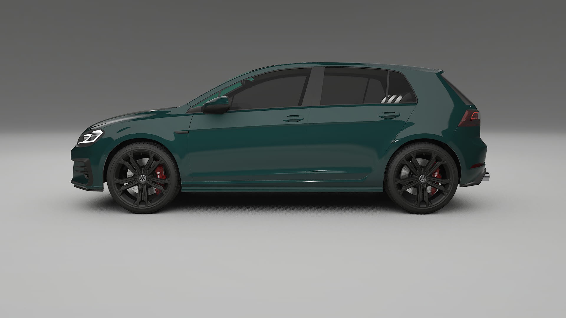 VW Golf Mk7 TPU Paint Protection Film | INFERNO Color Change PPF Full Pre-Cut Kit