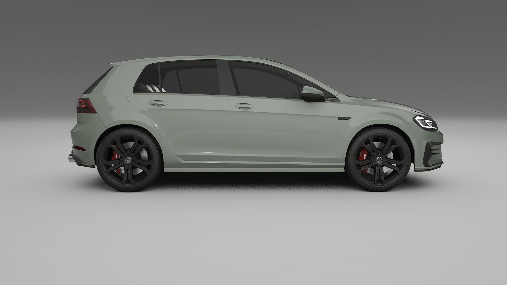 VW Golf Mk7 TPU Paint Protection Film | SLATE Color Change PPF Full Pre-Cut Kit