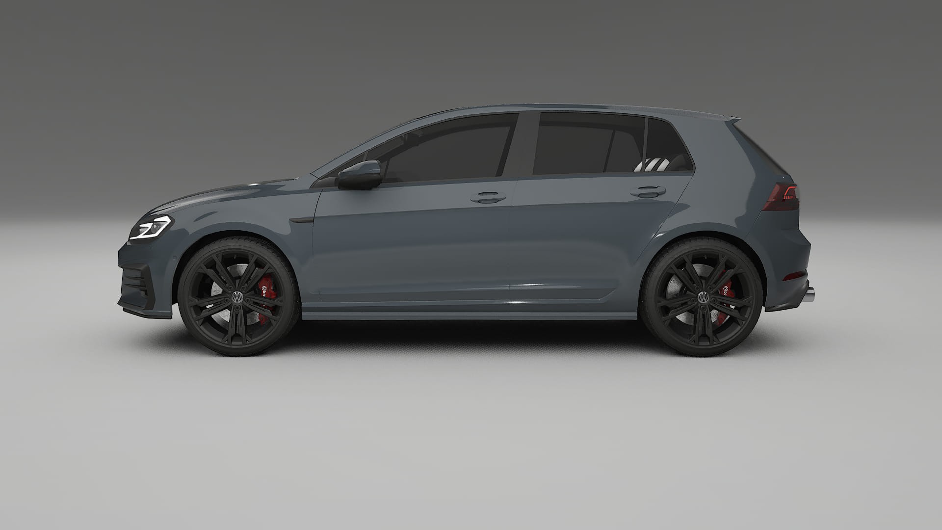 VW Golf Mk7 TPU Paint Protection Film | GRANITE Color Change PPF Full Pre-Cut Kit