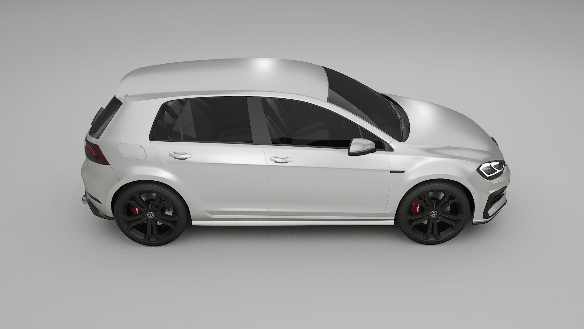 VW Golf Mk7 TPU Paint Protection Film | OPAL Color Change PPF Full Pre-Cut Kit