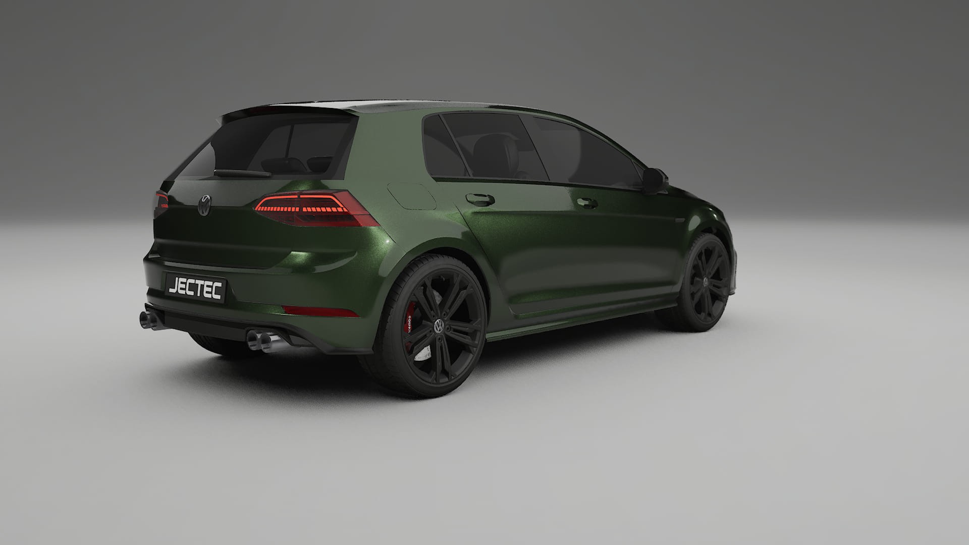 VW Golf Mk7 TPU Paint Protection Film | LAGOON Color Change PPF Full Pre-Cut Kit