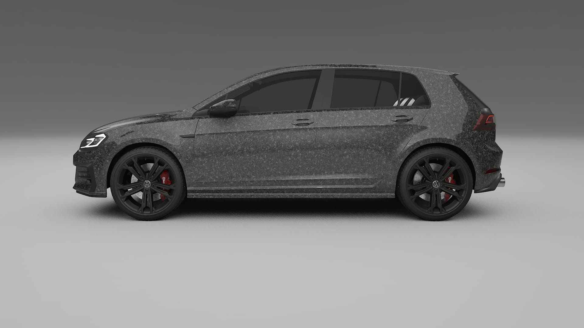 VW Golf Mk7 TPU Paint Protection Film | FORGED S Color Change PPF Full Pre-Cut Kit