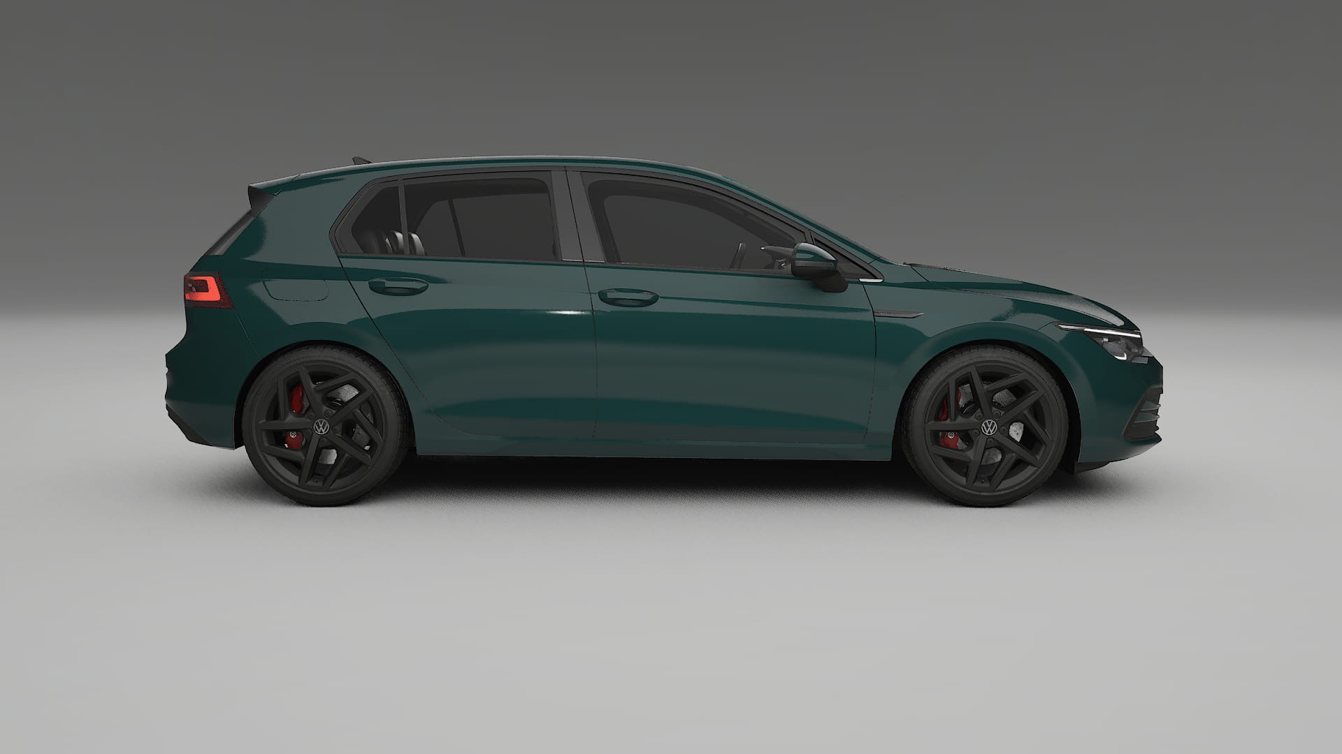 VW Golf Mk8 TPU Paint Protection Film | INFERNO Color Change PPF Full Pre-Cut Kit