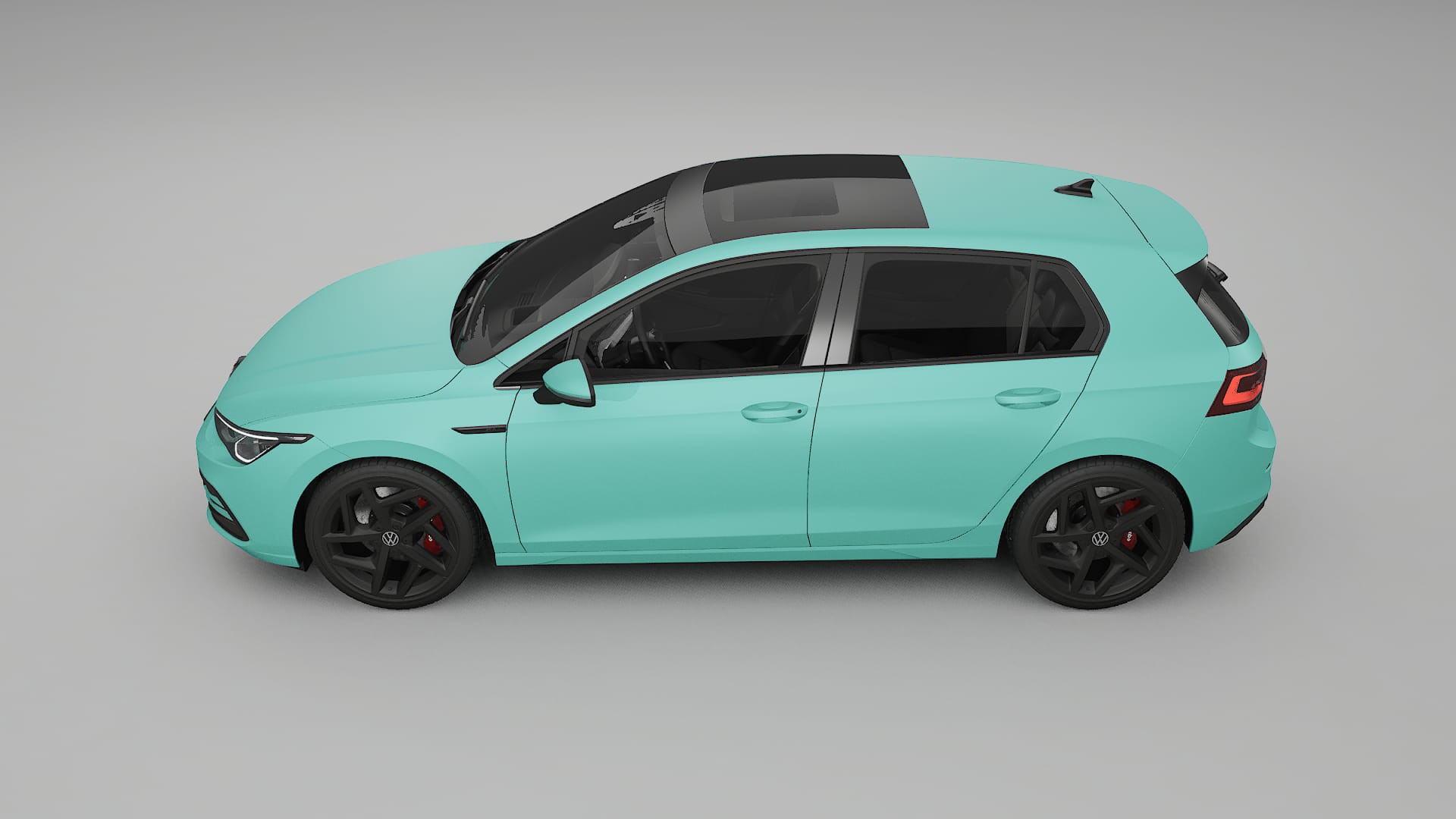 VW Golf Mk8 TPU Paint Protection Film | FROST Color Change PPF Full Pre-Cut Kit