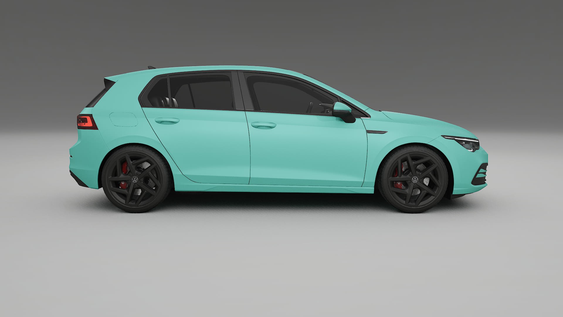 VW Golf Mk8 TPU Paint Protection Film | FROST Color Change PPF Full Pre-Cut Kit