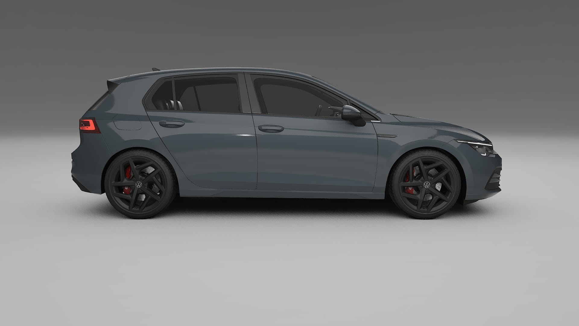 VW Golf Mk8 TPU Paint Protection Film | GRANITE Color Change PPF Full Pre-Cut Kit