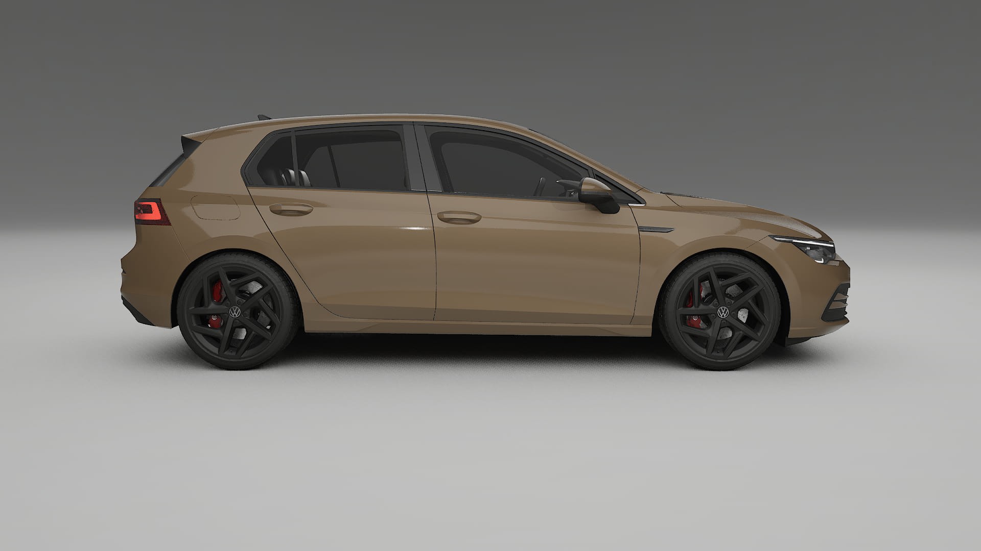 VW Golf Mk8 TPU Paint Protection Film | SAHARA Color Change PPF Full Pre-Cut Kit