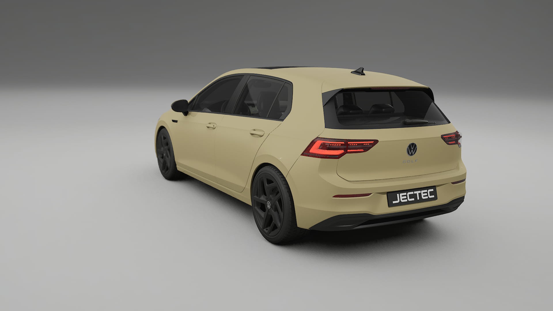 VW Golf Mk8 TPU Paint Protection Film | SAND Color Change PPF Full Pre-Cut Kit