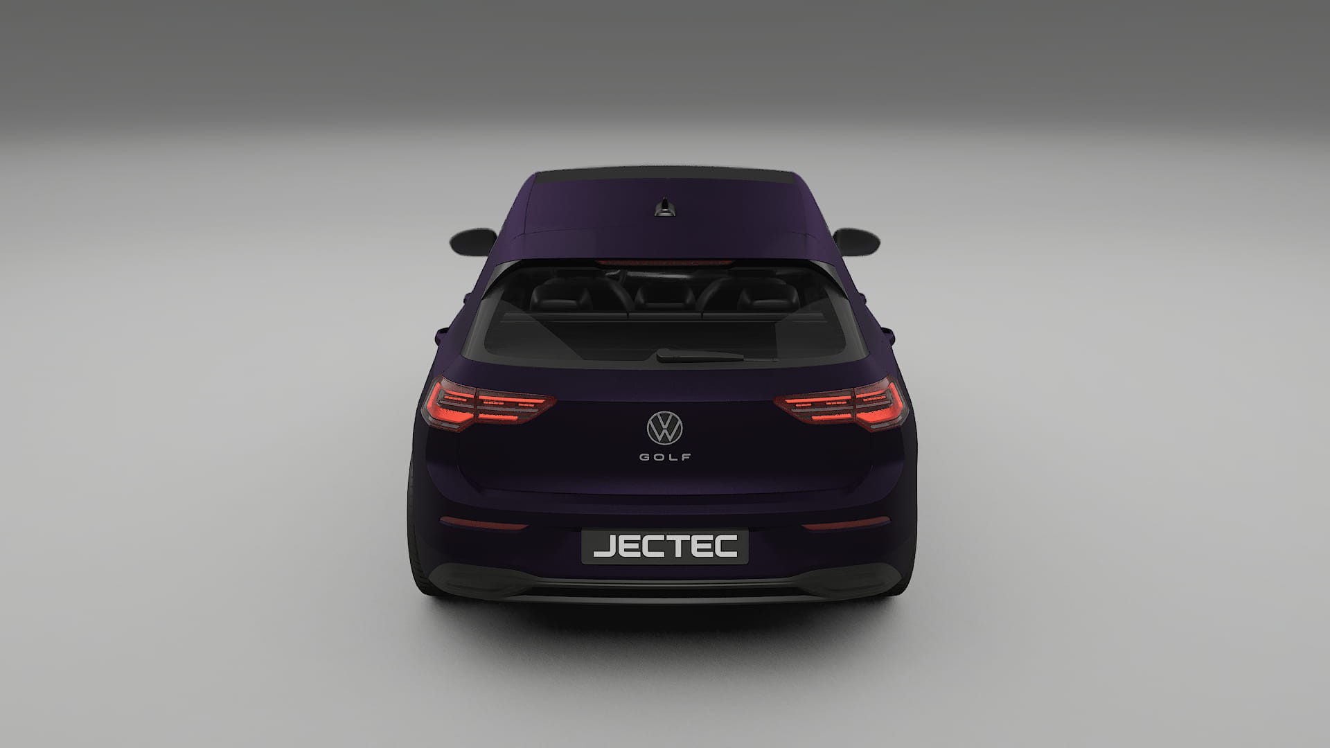 VW Golf Mk8 TPU Paint Protection Film | VIOLET Color Change PPF Full Pre-Cut Kit