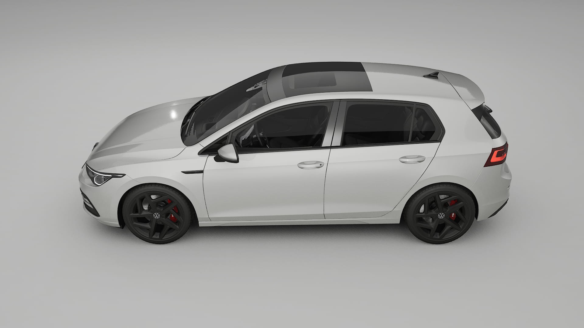 VW Golf Mk8 TPU Paint Protection Film | PEARL Color Change PPF Full Pre-Cut Kit