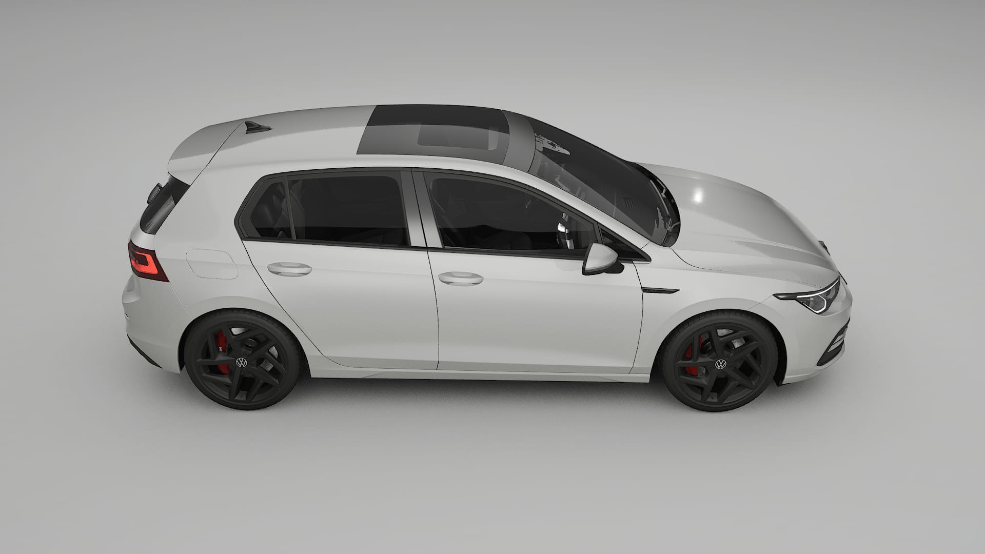 VW Golf Mk8 TPU Paint Protection Film | PEARL Color Change PPF Full Pre-Cut Kit