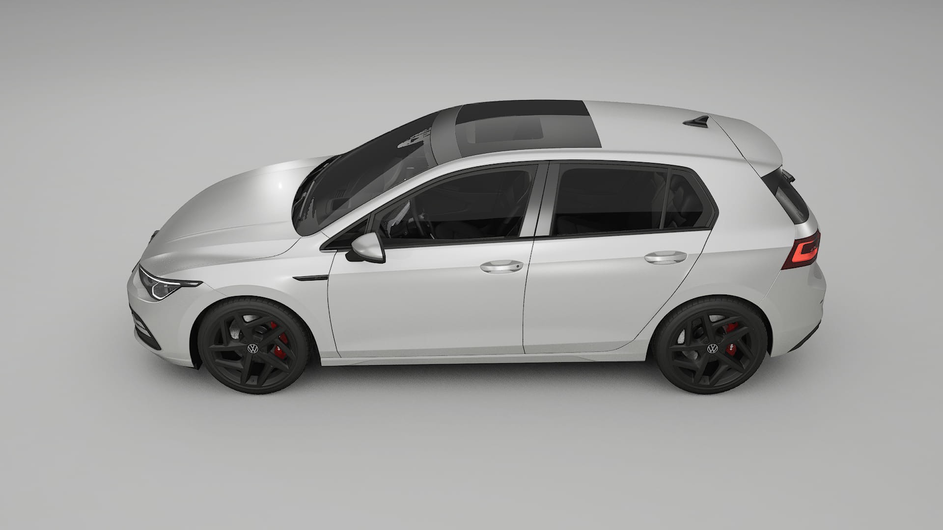 VW Golf Mk8 TPU Paint Protection Film | OPAL Color Change PPF Full Pre-Cut Kit