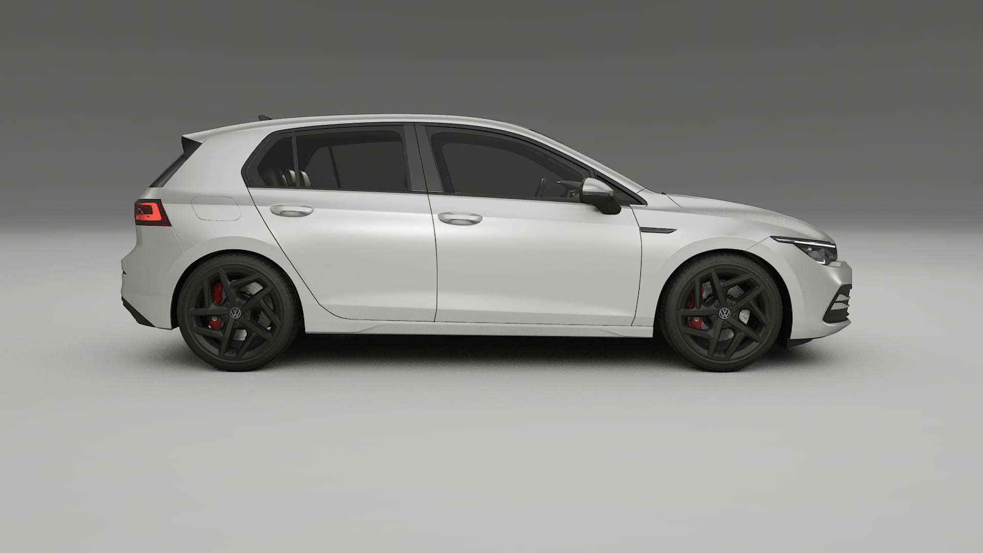 VW Golf Mk8 TPU Paint Protection Film | OPAL Color Change PPF Full Pre-Cut Kit