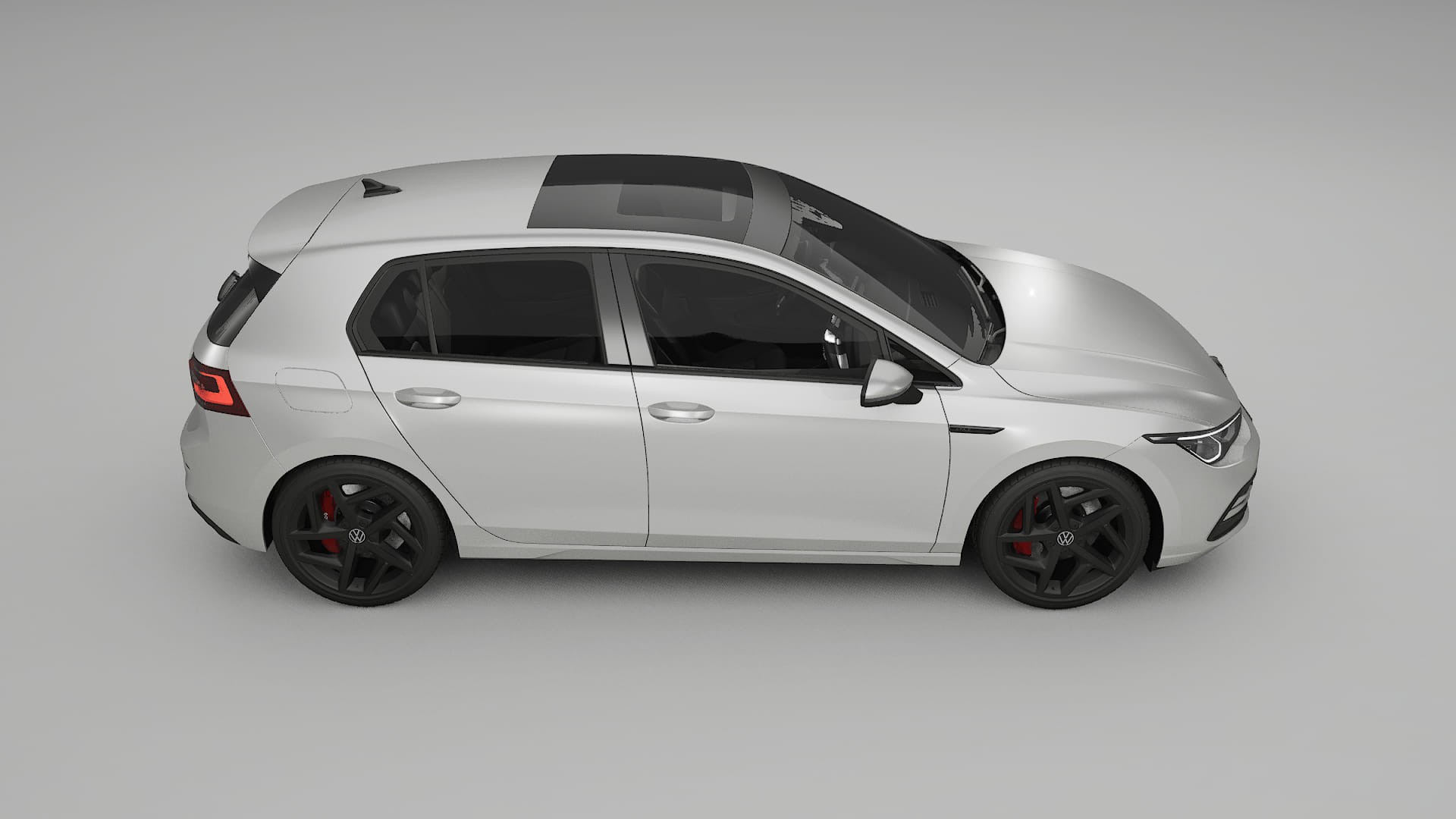 VW Golf Mk8 TPU Paint Protection Film | OPAL Color Change PPF Full Pre-Cut Kit