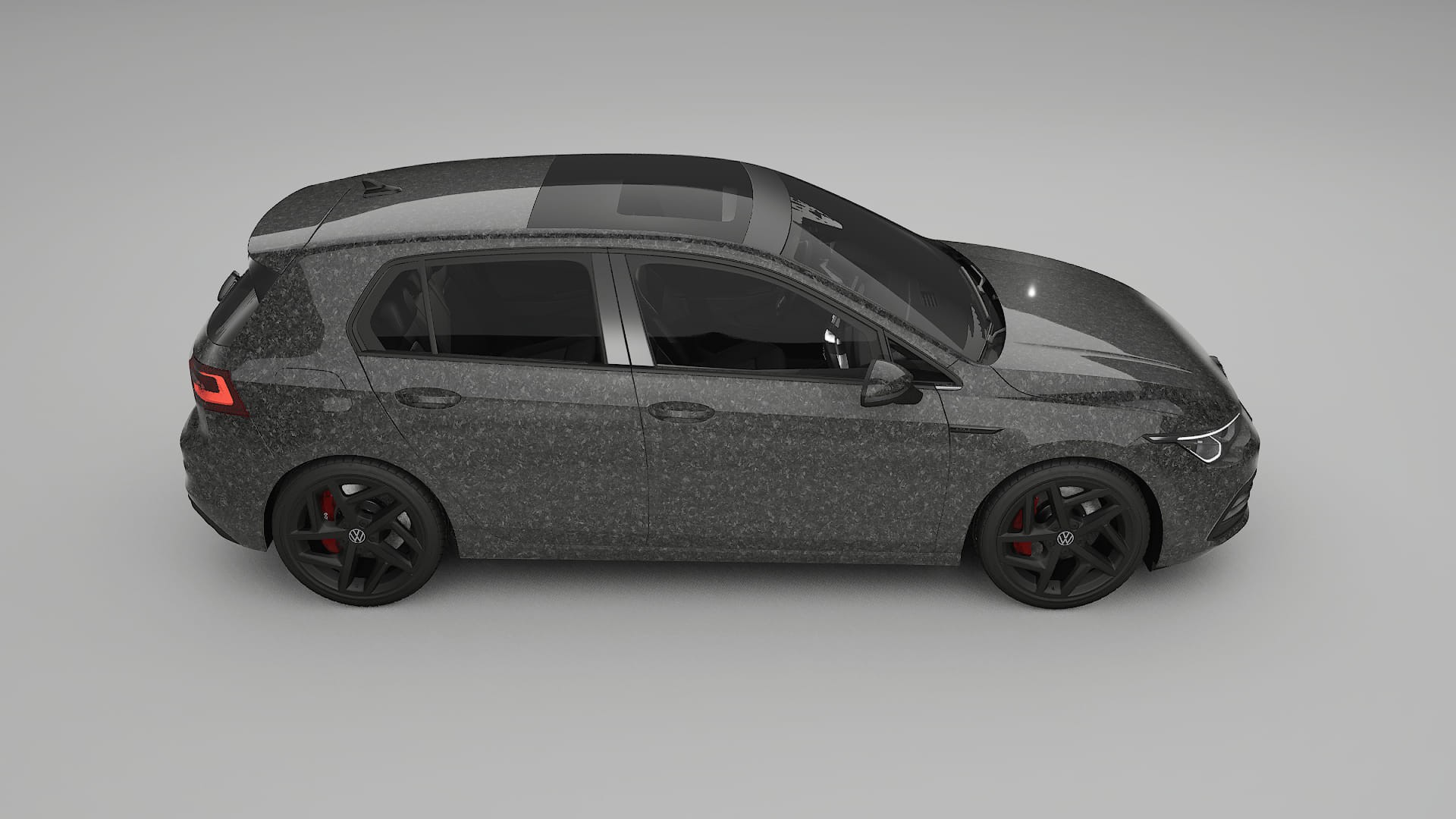 VW Golf Mk8 TPU Paint Protection Film | FORGED S Color Change PPF Full Pre-Cut Kit