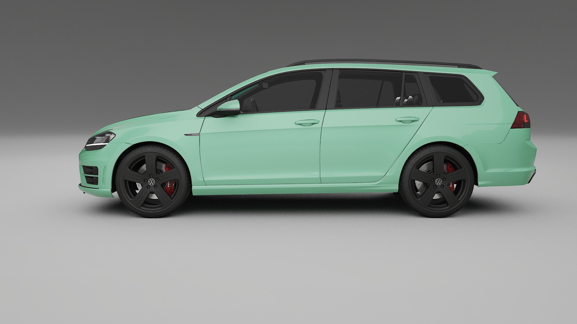 VW Golf Variant Mk7 TPU Paint Protection Film | DUSTY Color Change PPF Full Pre-Cut Kit