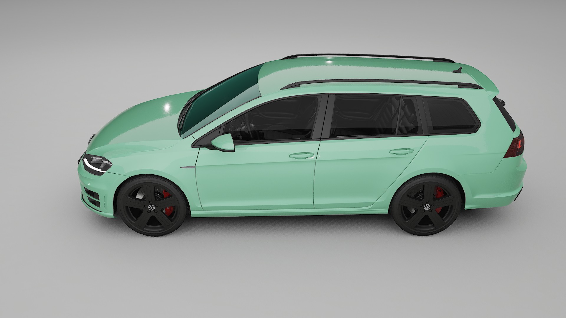 VW Golf Variant Mk7 TPU Paint Protection Film | DUSTY Color Change PPF Full Pre-Cut Kit