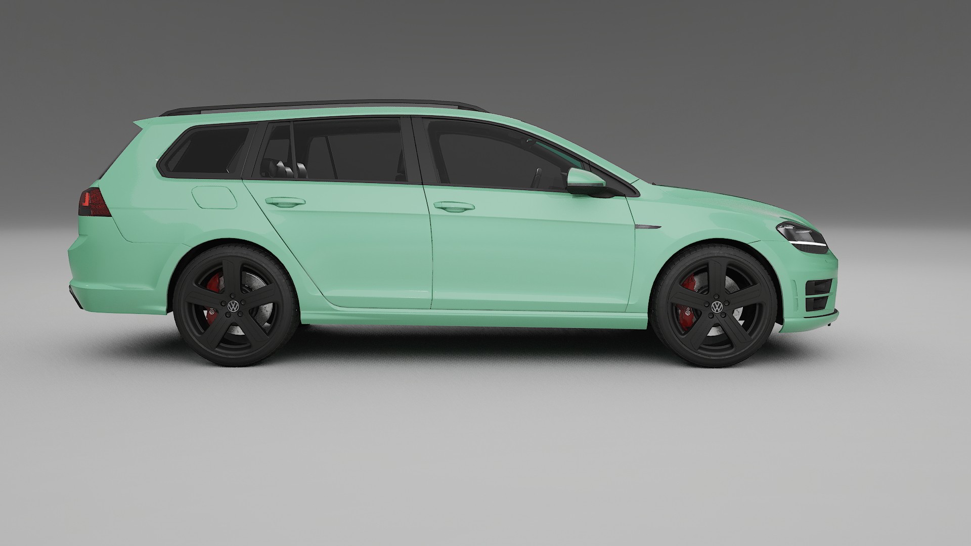 VW Golf Variant Mk7 TPU Paint Protection Film | DUSTY Color Change PPF Full Pre-Cut Kit