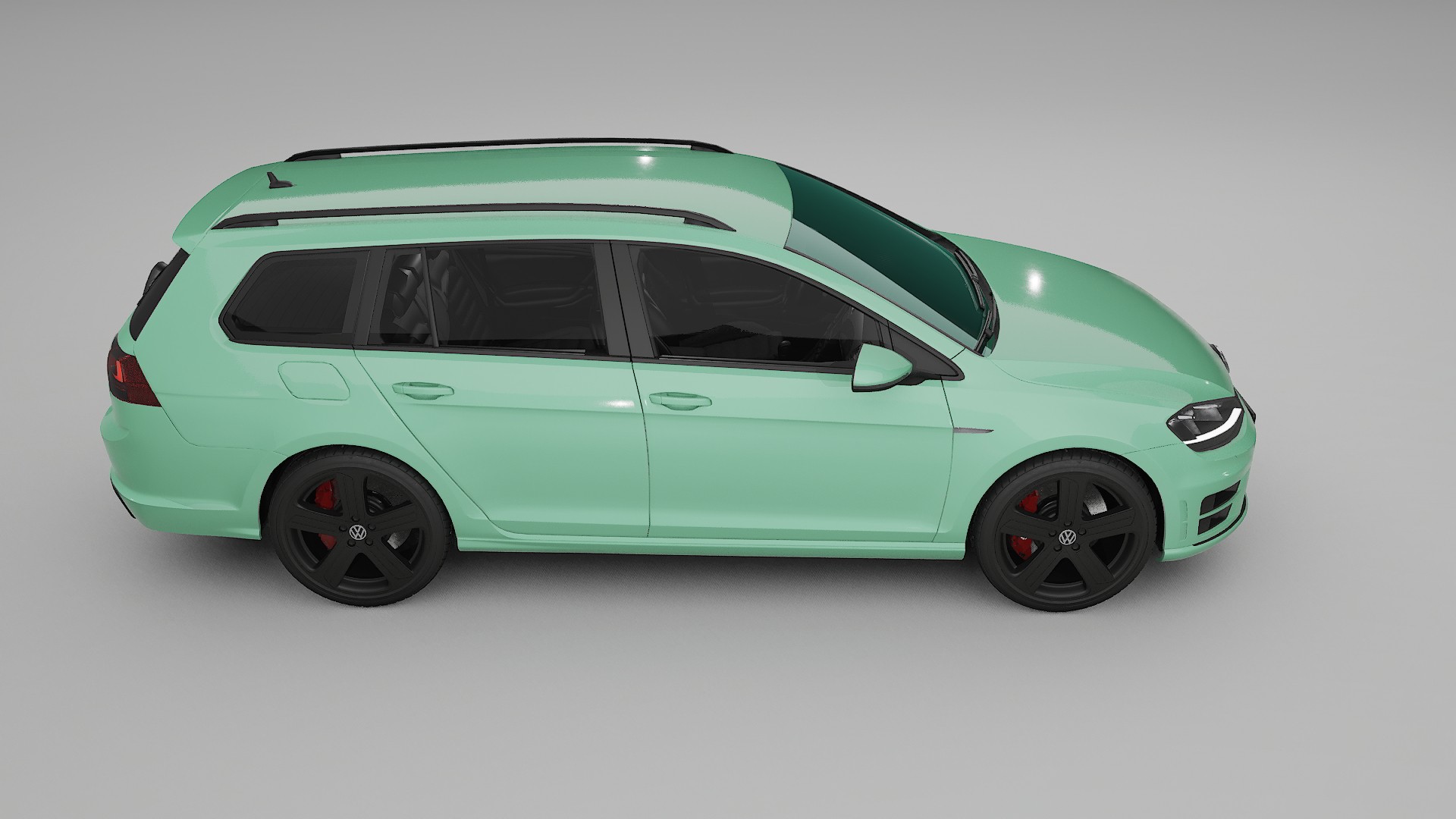 VW Golf Variant Mk7 TPU Paint Protection Film | DUSTY Color Change PPF Full Pre-Cut Kit