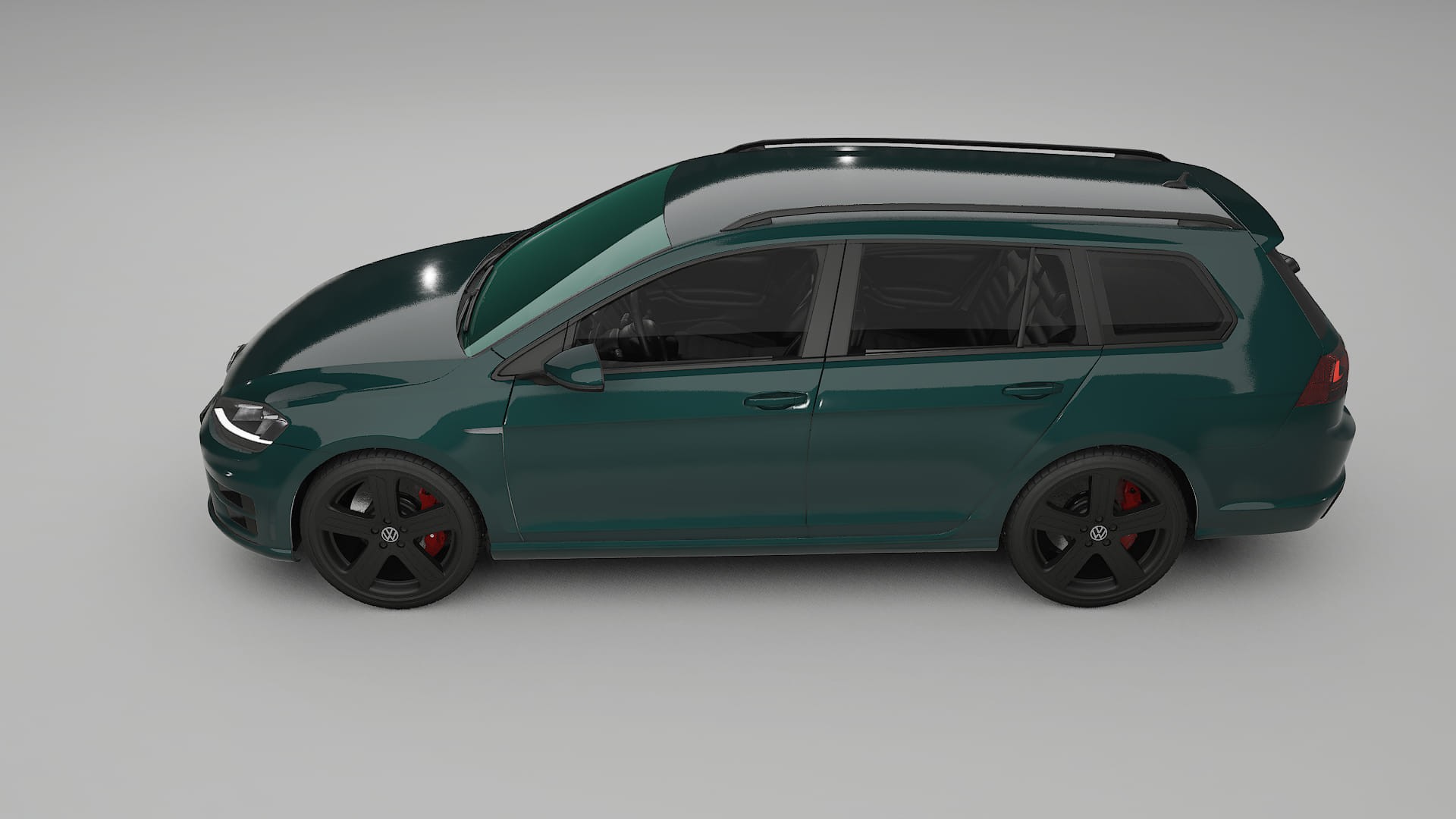 VW Golf Variant Mk7 TPU Paint Protection Film | INFERNO Color Change PPF Full Pre-Cut Kit