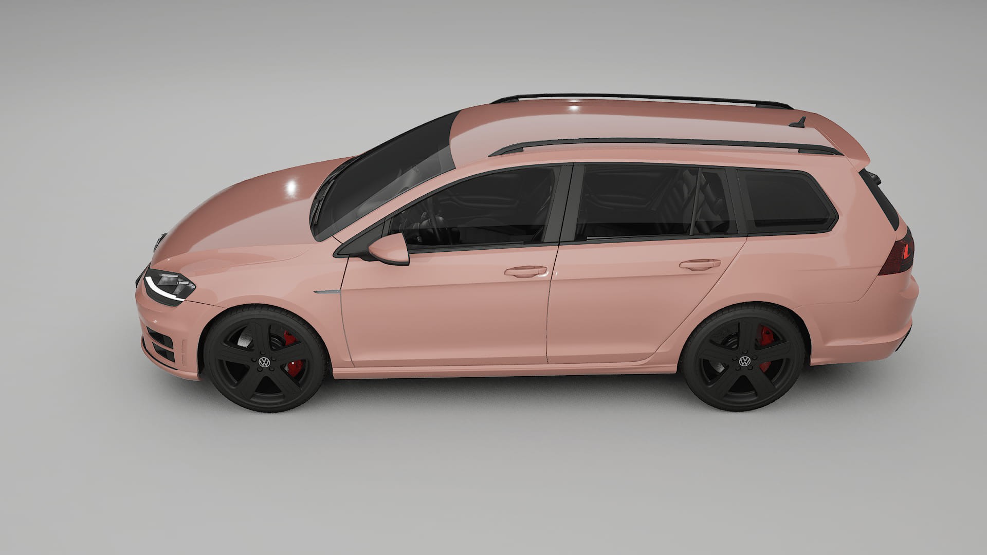 VW Golf Variant Mk7 TPU Paint Protection Film | BLUSH Color Change PPF Full Pre-Cut Kit
