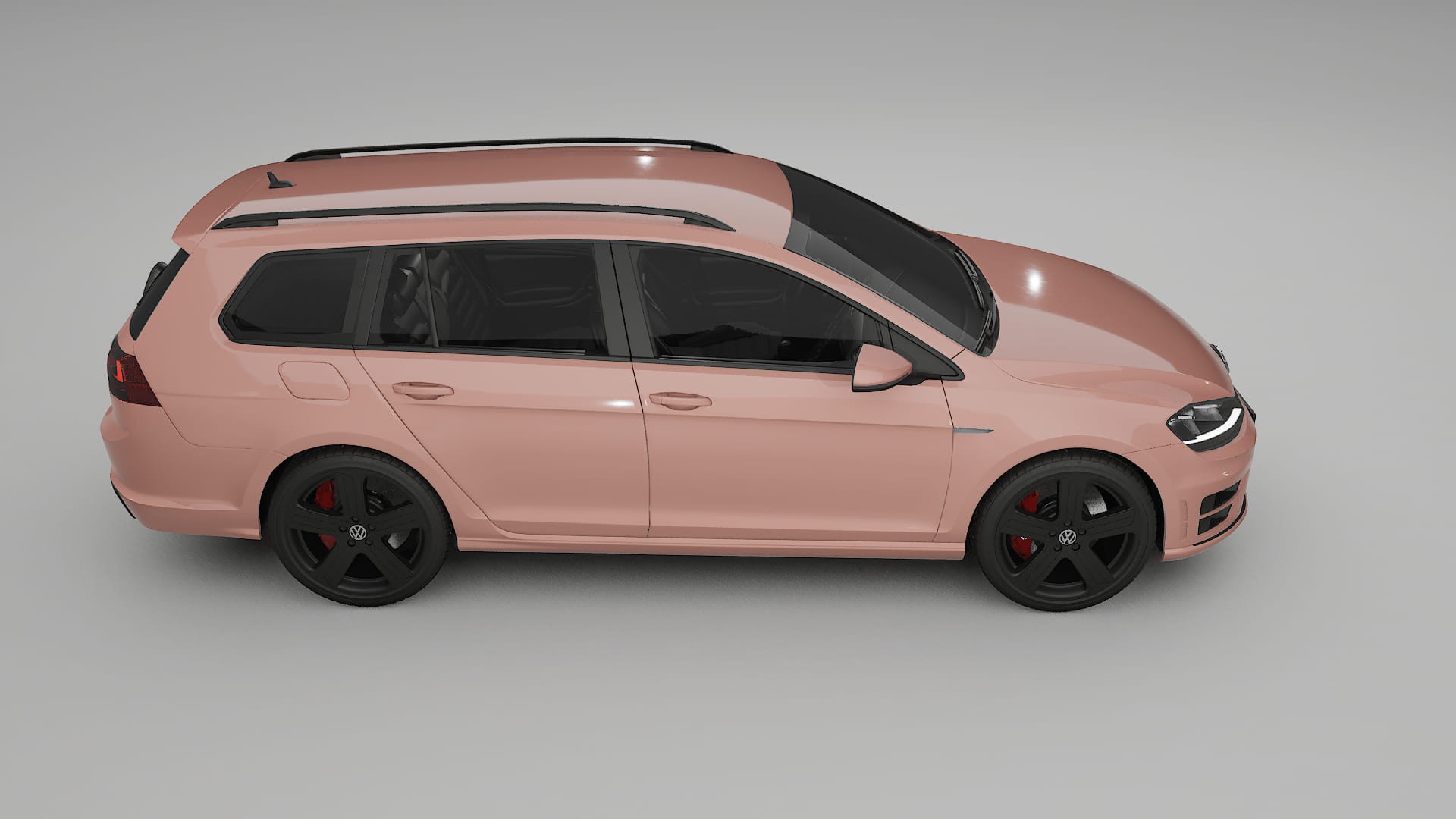 VW Golf Variant Mk7 TPU Paint Protection Film | BLUSH Color Change PPF Full Pre-Cut Kit