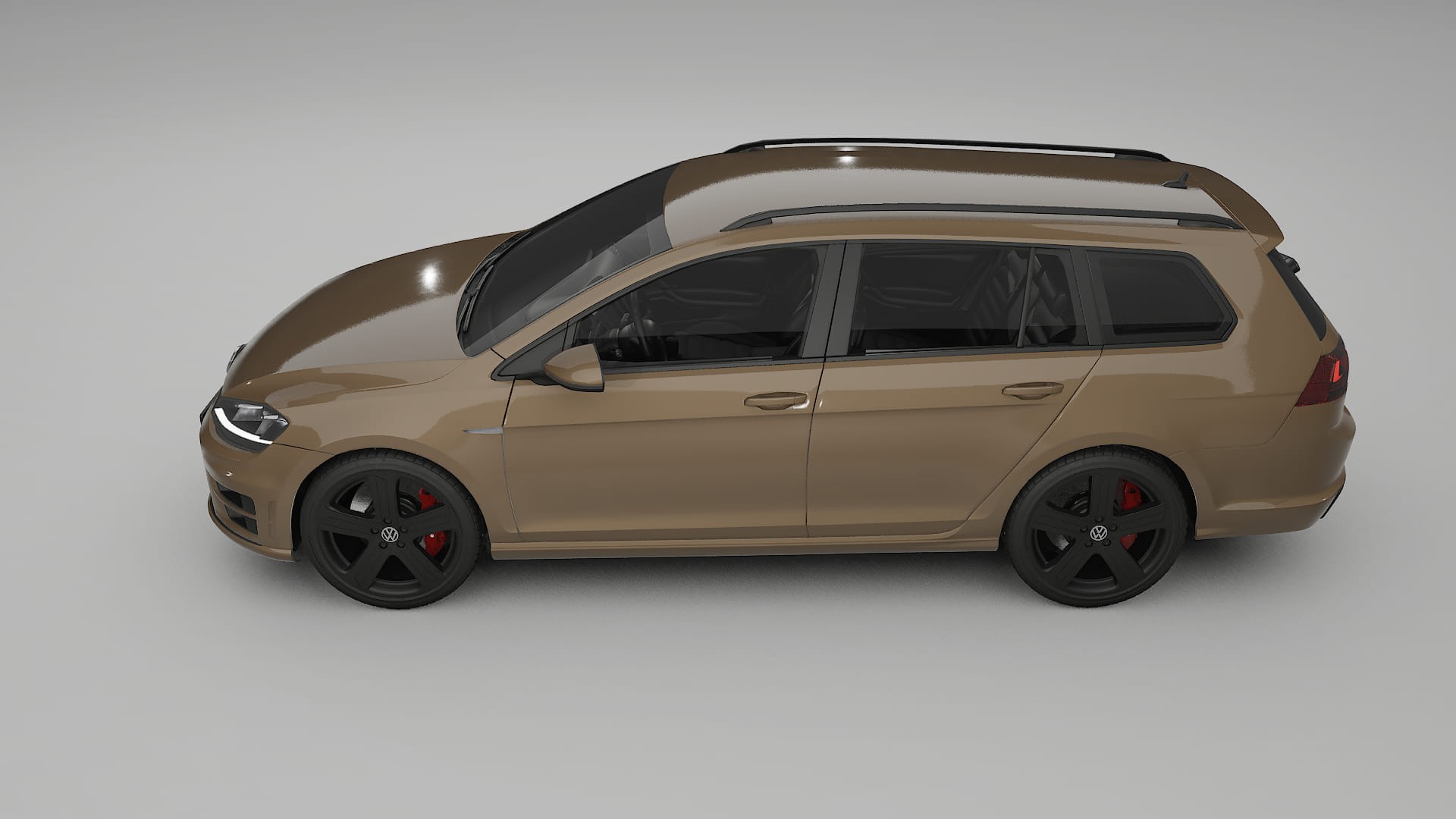 VW Golf Variant Mk7 TPU Paint Protection Film | SAHARA Color Change PPF Full Pre-Cut Kit