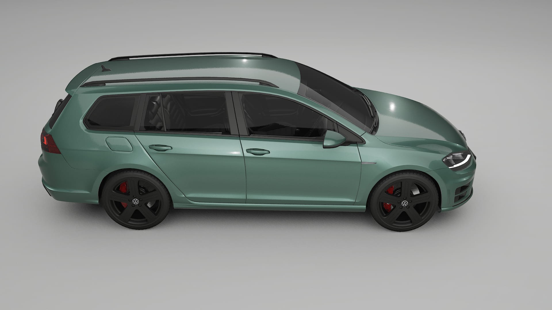 VW Golf Variant Mk7 TPU Paint Protection Film | EVERGREEN Color Change PPF Full Pre-Cut Kit