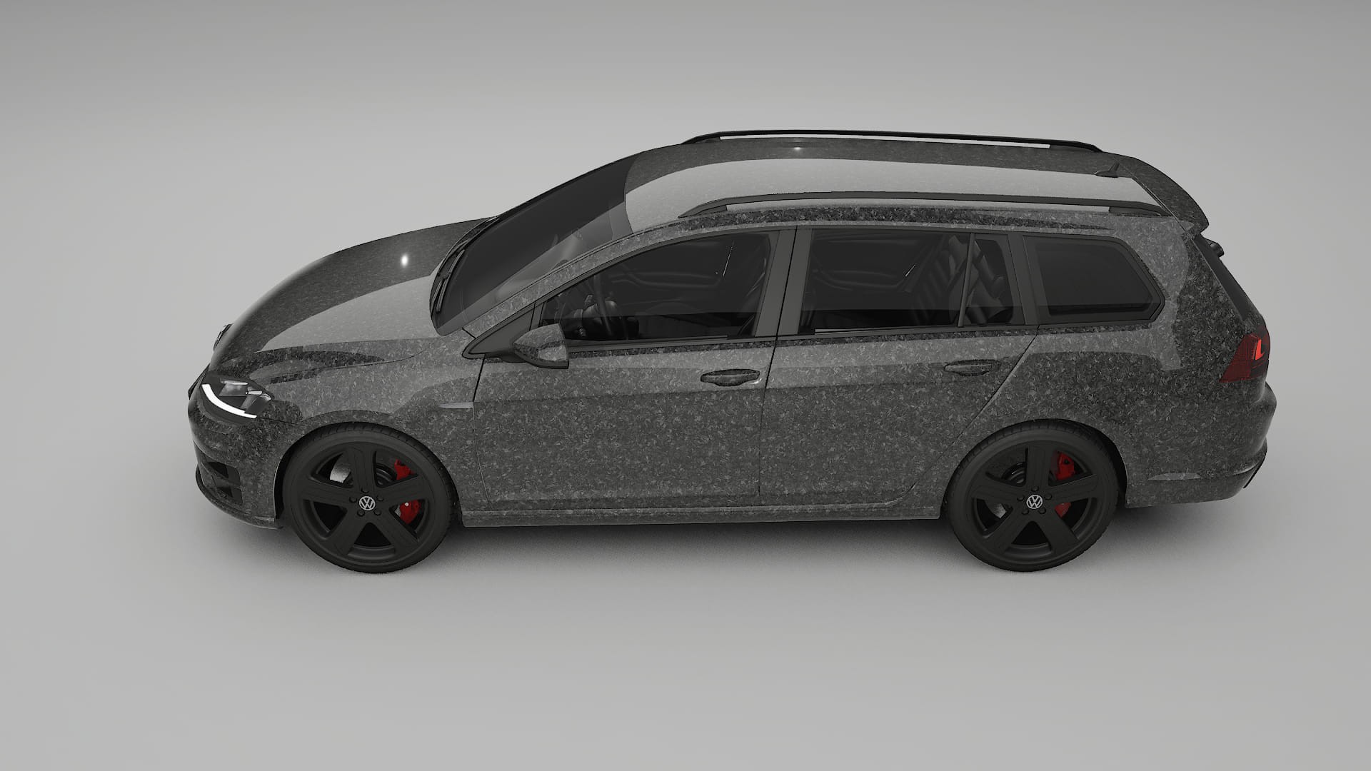 VW Golf Variant Mk7 TPU Paint Protection Film | FORGED S Color Change PPF Full Pre-Cut Kit